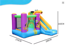 Load image in Gallery view, Opblaasbaar speelgoed Springkasteel Springkasteel Buiten Springbed Kinderspeeltuin Amusement Apparatuur Glijbaan Binnen Speelhuisje
